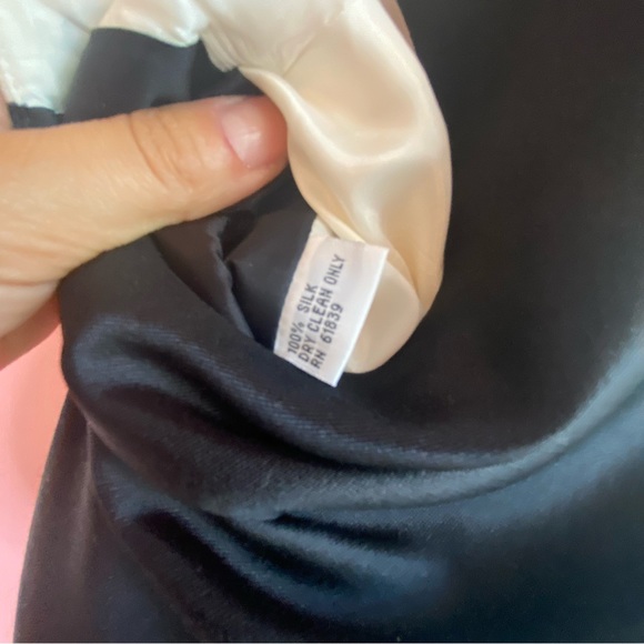 Teri Jon by Rickie Freeman Silk Colorblock Sheath Dress, 6 - Picture 7 of 10